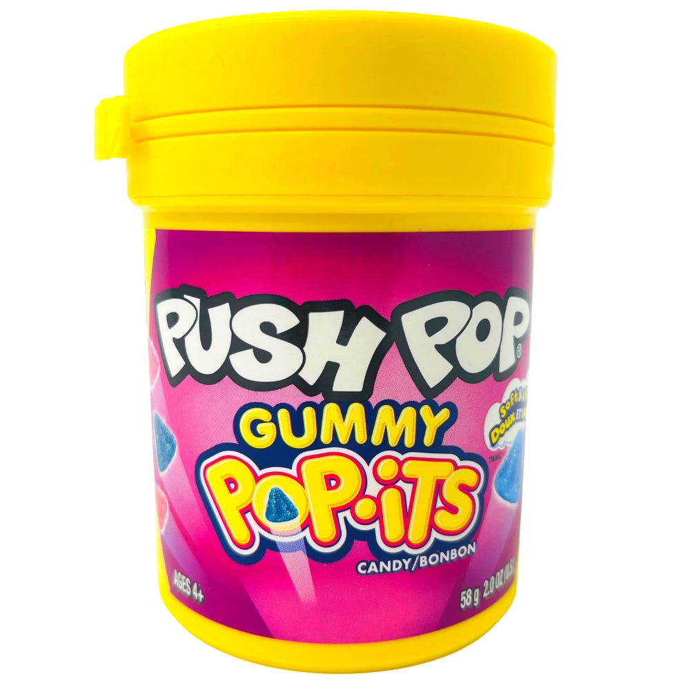 Push Pop Gummy Pop-Its - 16 Pack - Bazooka Joe