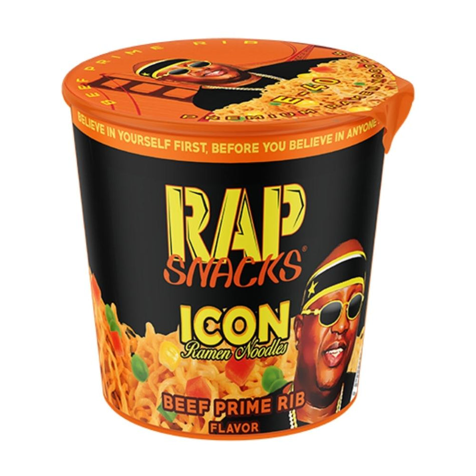 Rap Snacks Beef Prime Rib Ramen 2.25oz 12 Pack