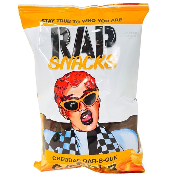 Rap Snacks Cardi B Cheddar BBQ 2.5oz - 24 Pack