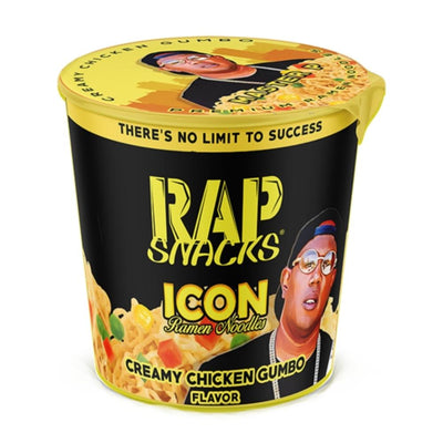Rap Snacks Creamy Chicken Gumbo Ramen 2.25oz 12 Pack