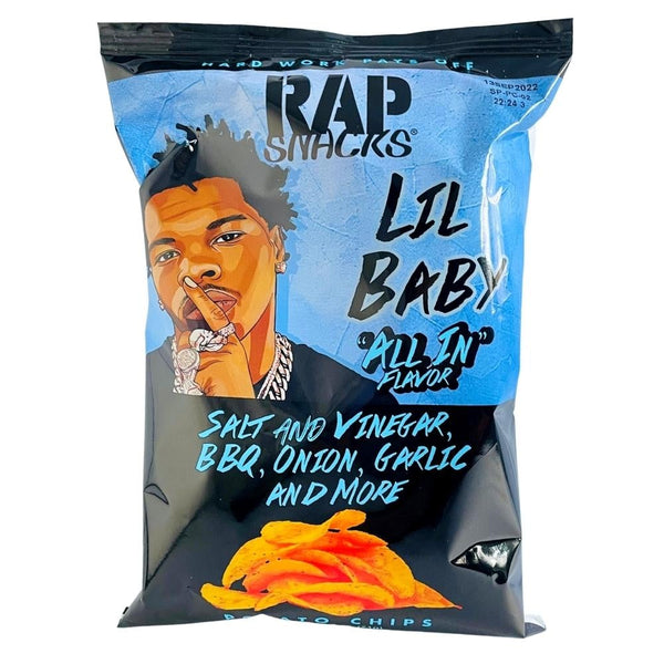 Rap Snacks Lil Baby All In 2.5oz - 15 Pack American Snacks