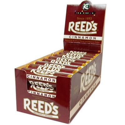 Reeds Cinnamon Hard Candy Rolls-24 CT