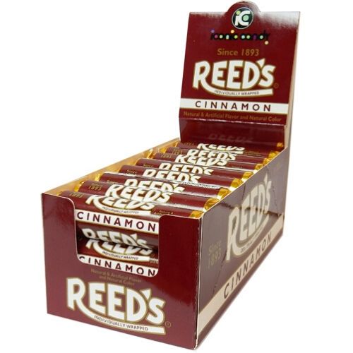 Reeds Cinnamon Hard Candy Rolls-24 CT