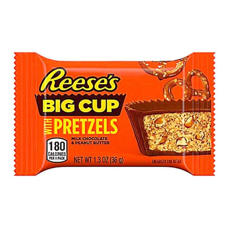 Reese's Big Cup Stuffed with Pretzels 1.3oz - 16CT