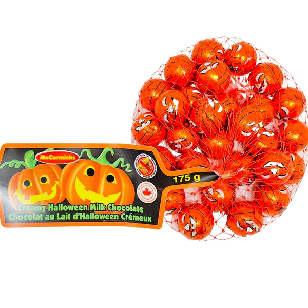 McCormicks Candy Milk Chocolate Pumpkins 175g - 12 Pack