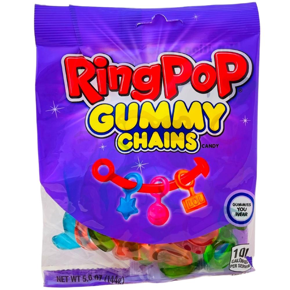 Ring Pop Gummies Chains 5.07oz - 12 Pack