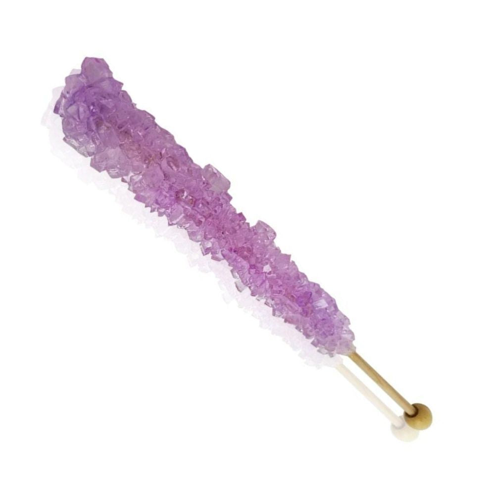 Rock Candy Sticks Light Purple Lavender 36 Pieces - 1 Tub