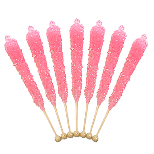 Rock Candy On A Stick-Cherry Old Fashioned Candy