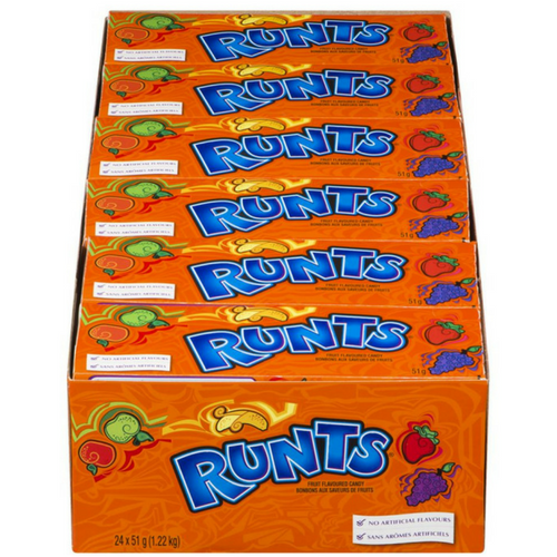 Runts Candy from Willy Wonka-Wholesale Candy 24CT