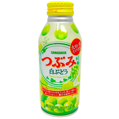 Sangaria Tsubumi White Grape 380mL (Japan) - 24 Pack