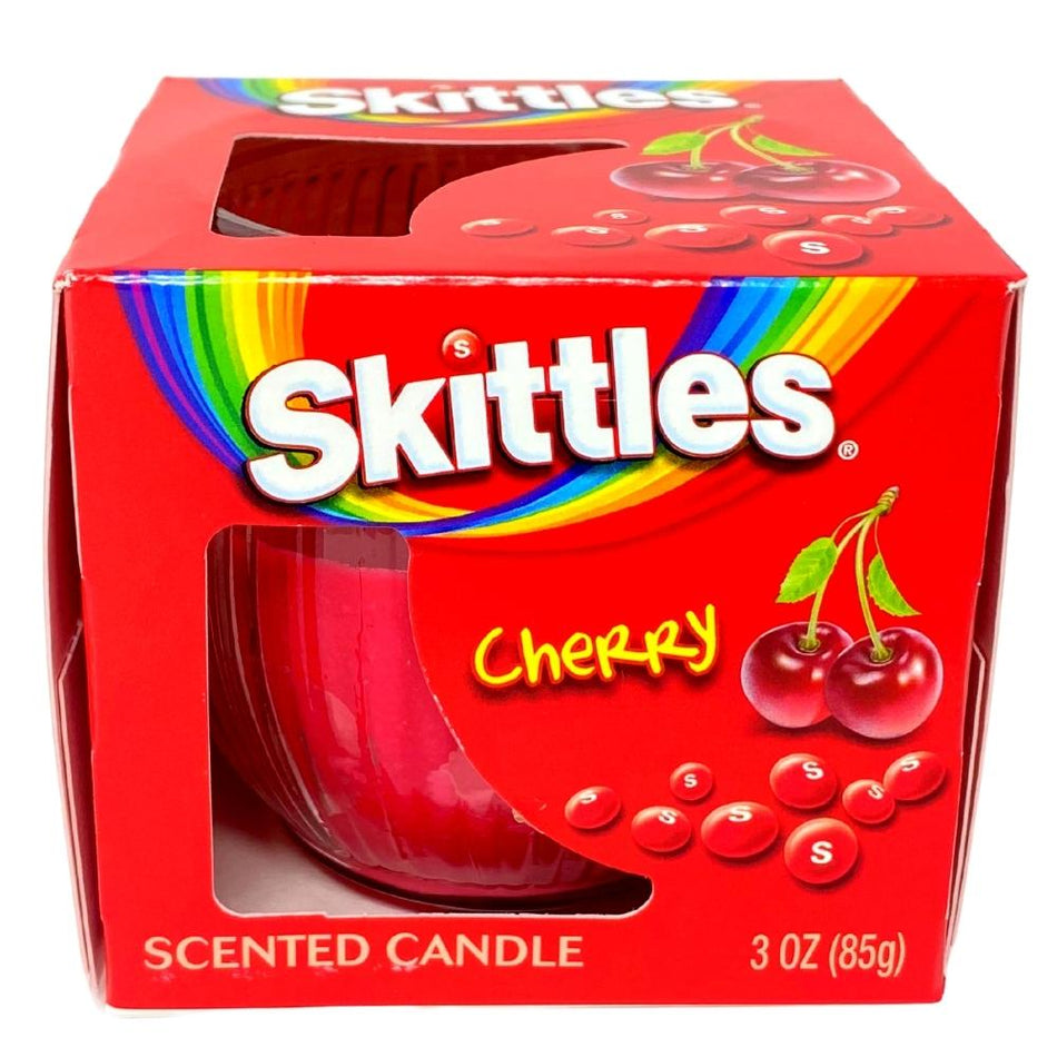 Skittles Scented Candle Cherry 3oz - 8 Pack