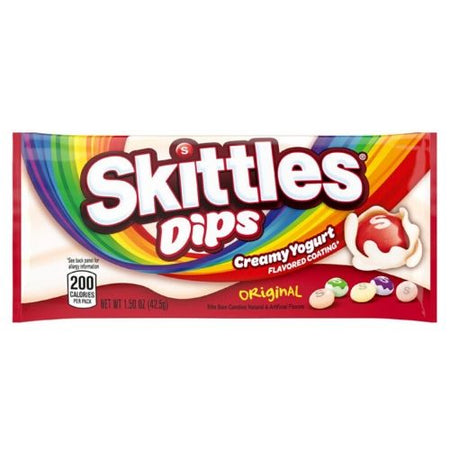 Skittles Dips Original Dipped Yogurt Candies-24 CT