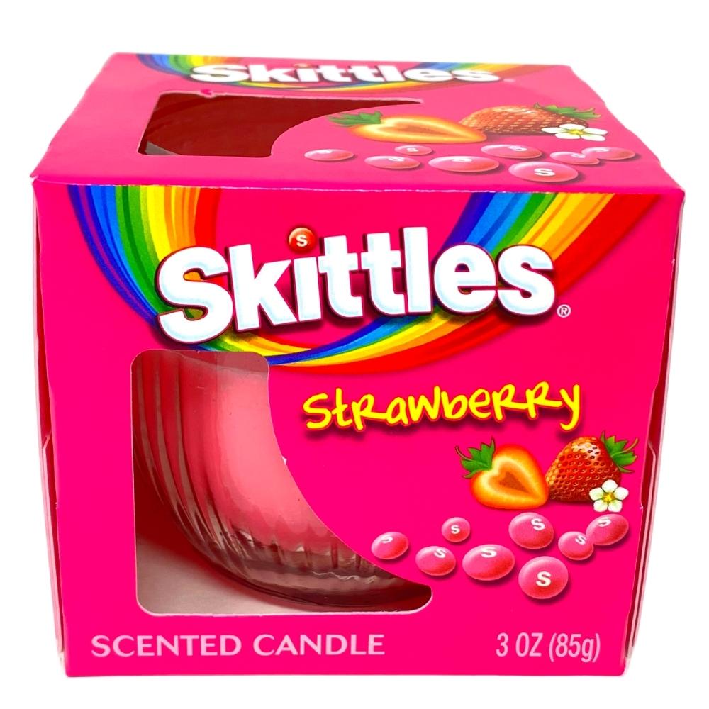 Skittles Scented Candle Strawberry 3oz - 8 Pack