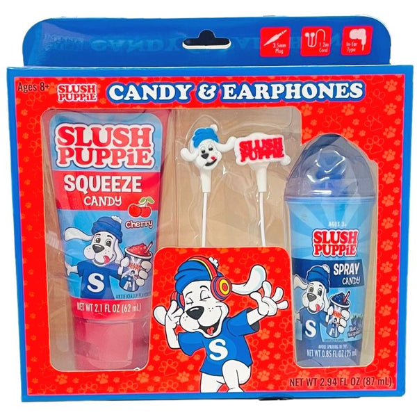 Slush Puppie Candy & Earphones Gift Set - 1 Pack
