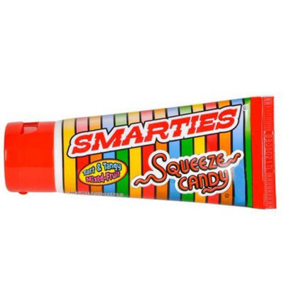 Smarties Squeeze Candy 2.25oz - 12 Pack