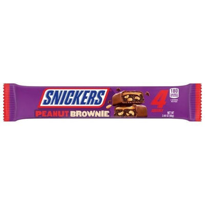 Snickers Peanut Brownie KING size 2.4oz - 24 Pack