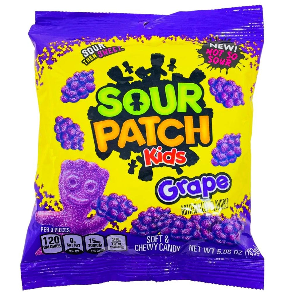 Sour Patch Kids Grape 5.06oz - 12 Pack