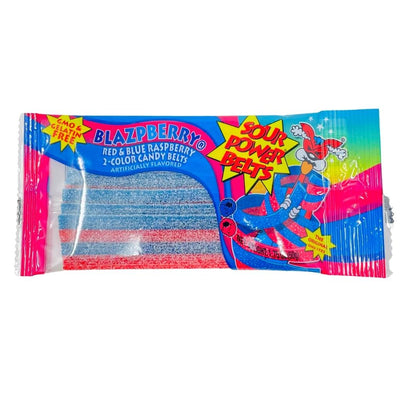 Sour Power Blazpberry Belt 1.75oz - 24 Pack