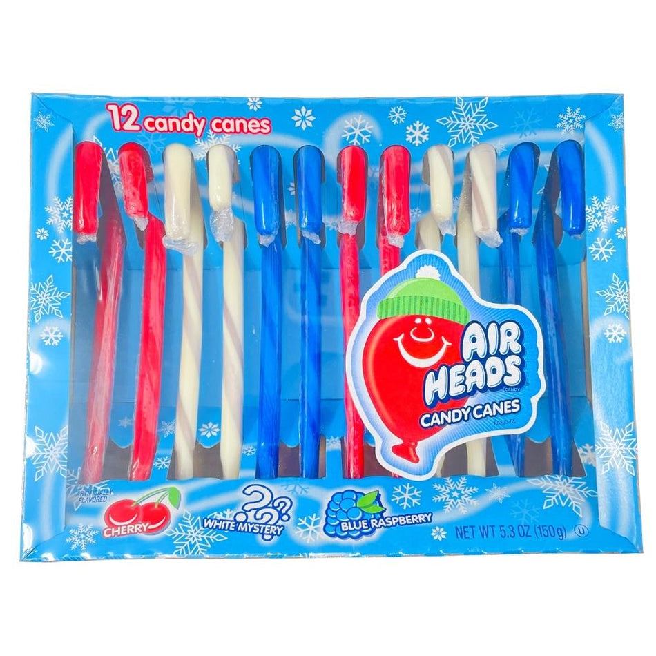 Airheads Candy Canes 12 Pieces - 12 Pack