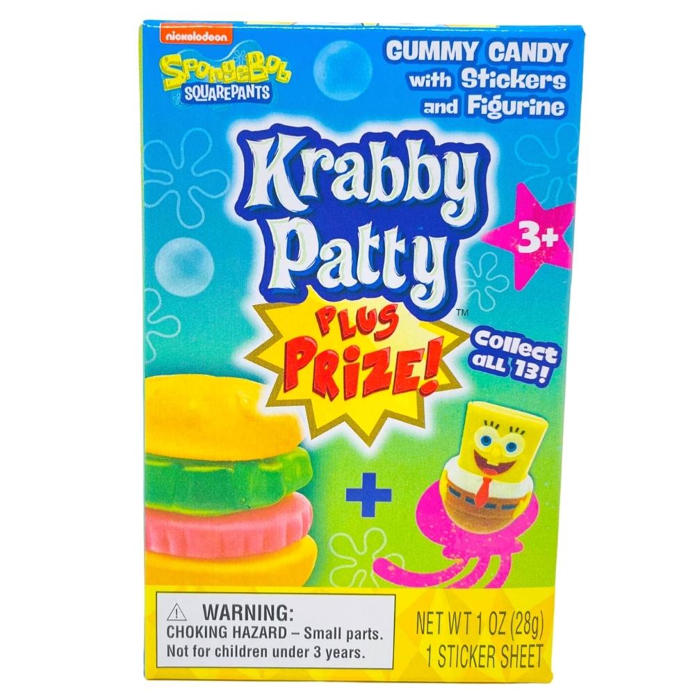 SpongeBob SquarePants Krabby Patty Plus Prize 1oz - 8 Pack