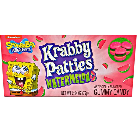 SpongeBob SquarePants Krabby Patties Watermelon Theater Pack 2.54oz - 12 Pack