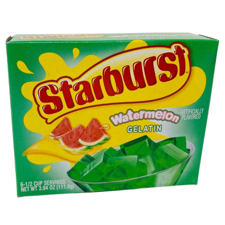 Starburst Gelatin Watermelon 3.94oz - 12 Pack Tastes like Starburst Candy!