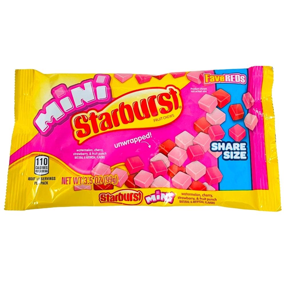 Starburst Mini Fave Reds 3.5oz - 15 Pack