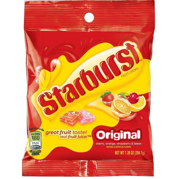 Starburst Original Peg Bag 7.2oz - 12 Pack