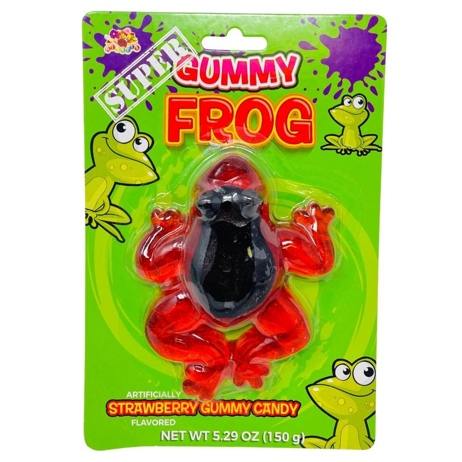 Super Gummy Frog 5.29oz - 12 Pack
