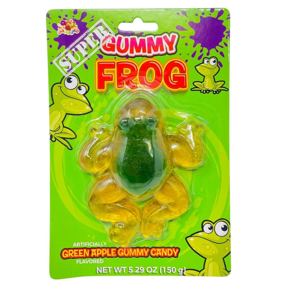 Super Gummy Frog 5.29oz - 12 Pack