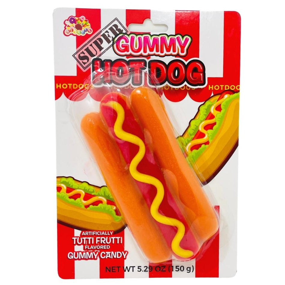 Super Gummy Hot Dog 5.29oz - 12 Pack