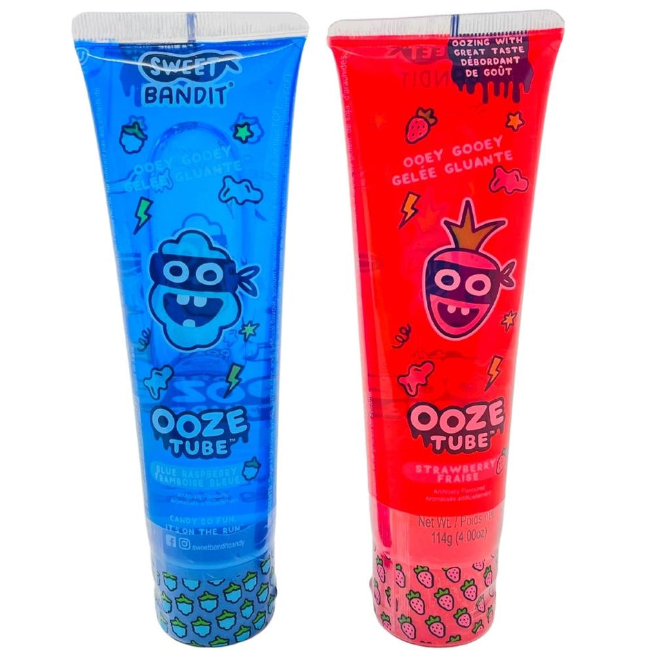 Sweet Bandit Ooze Tube Candy Gel 114g - 12 Pack