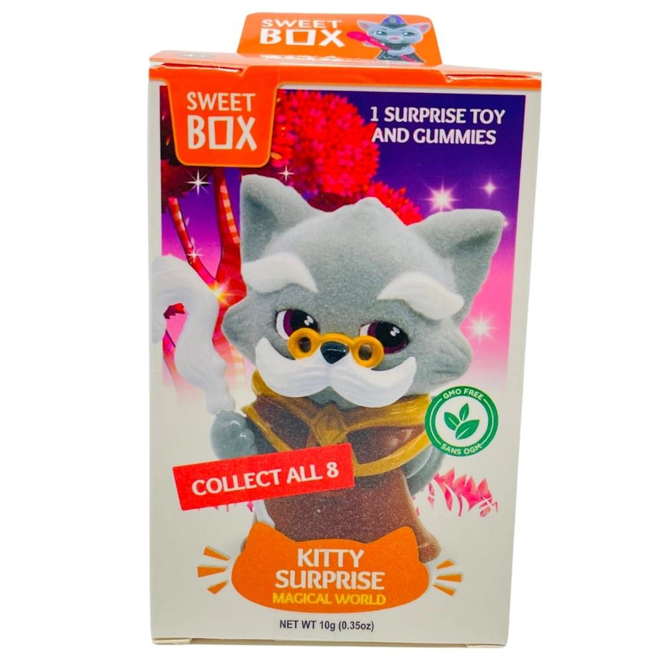 Sweetbox Collectables Candy Toy (Kitty Surprise) 10g - 10 Pack