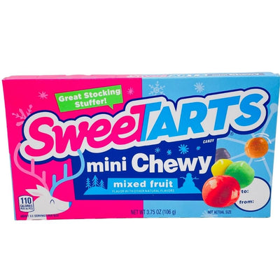 Sweetarts Christmas Mini Chewy Theatre Box 3.75oz - 12 Pack