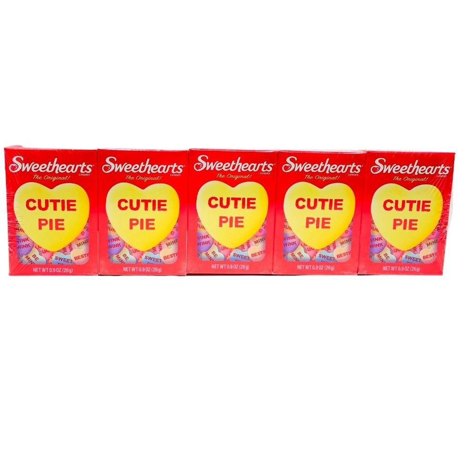 Sweethearts Cutie Pie 5 Pieces - 28 Pack