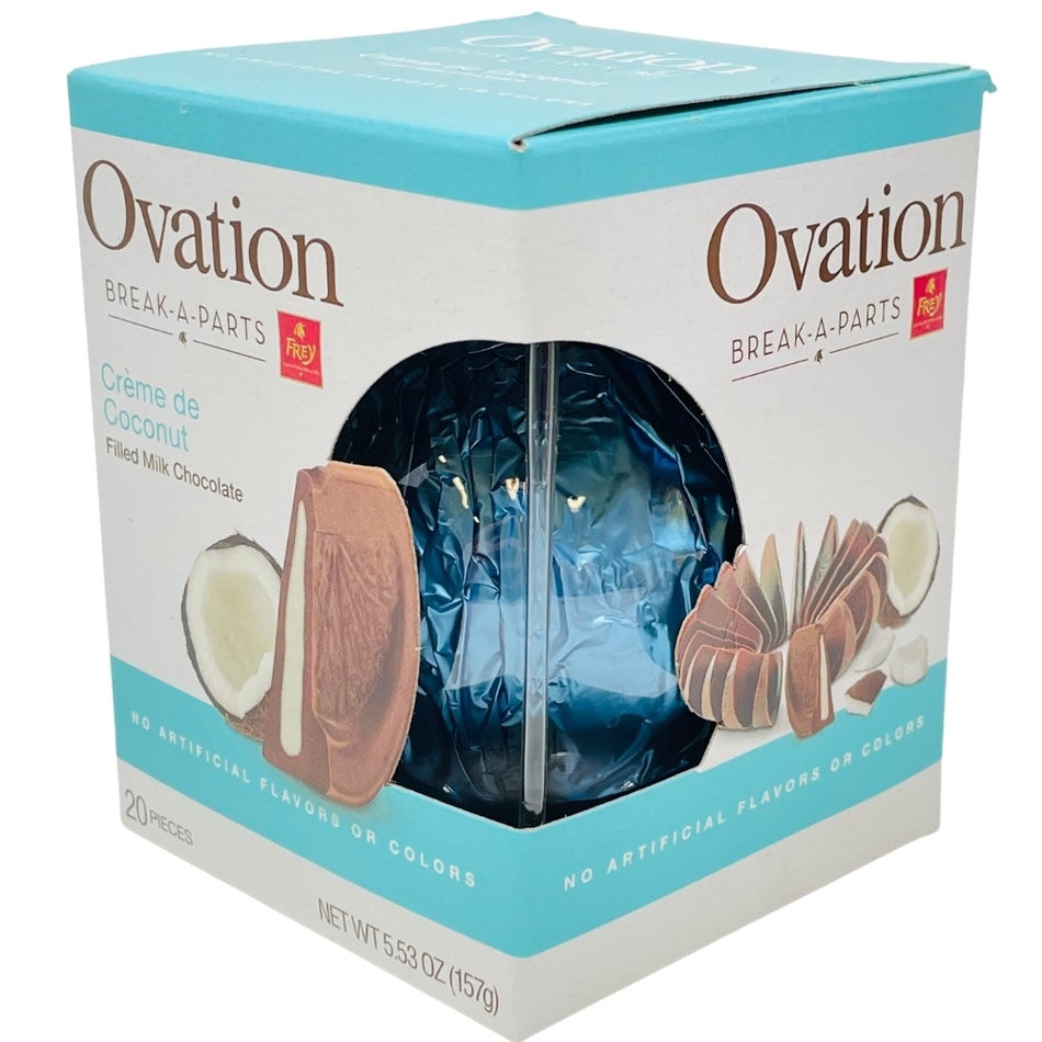 Ovation Break-A-Parts Creme de Coconut 5.53oz - 12 Pack