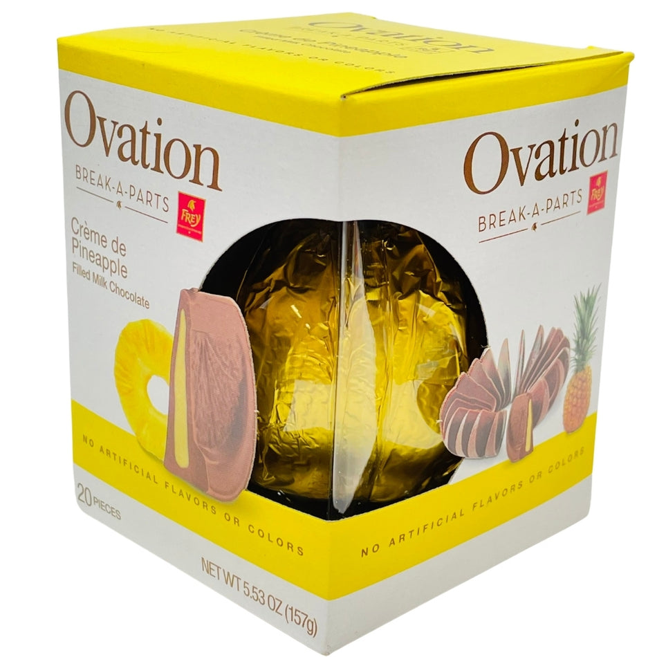 Ovation Break-A-Parts Creme de Pineapple 5.53oz - 12 Pack