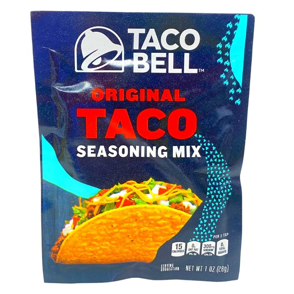 Taco Bell Seasoning Original Beef Flavour 1oz - 24 Pack American Snacks