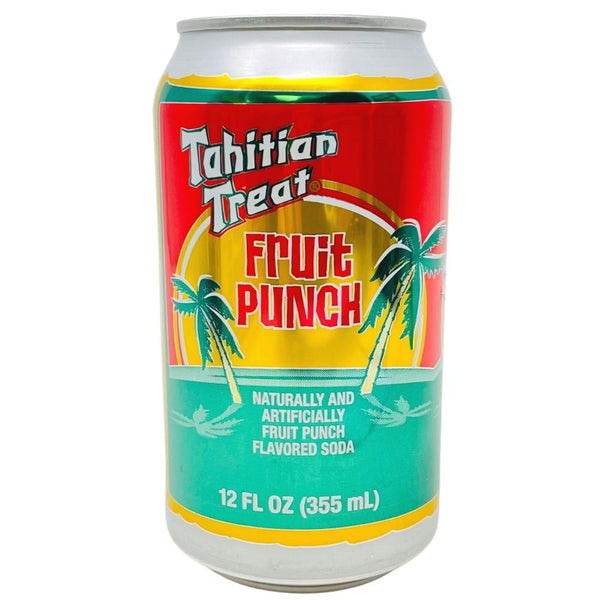 Tahitian Treat Fruit Punch Soda 355mL - 12 Pack