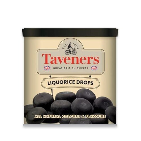 Taveners Liquorice Drops British Confections