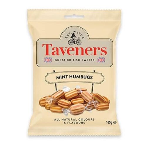 Taveners Mint Humbugs British Confections