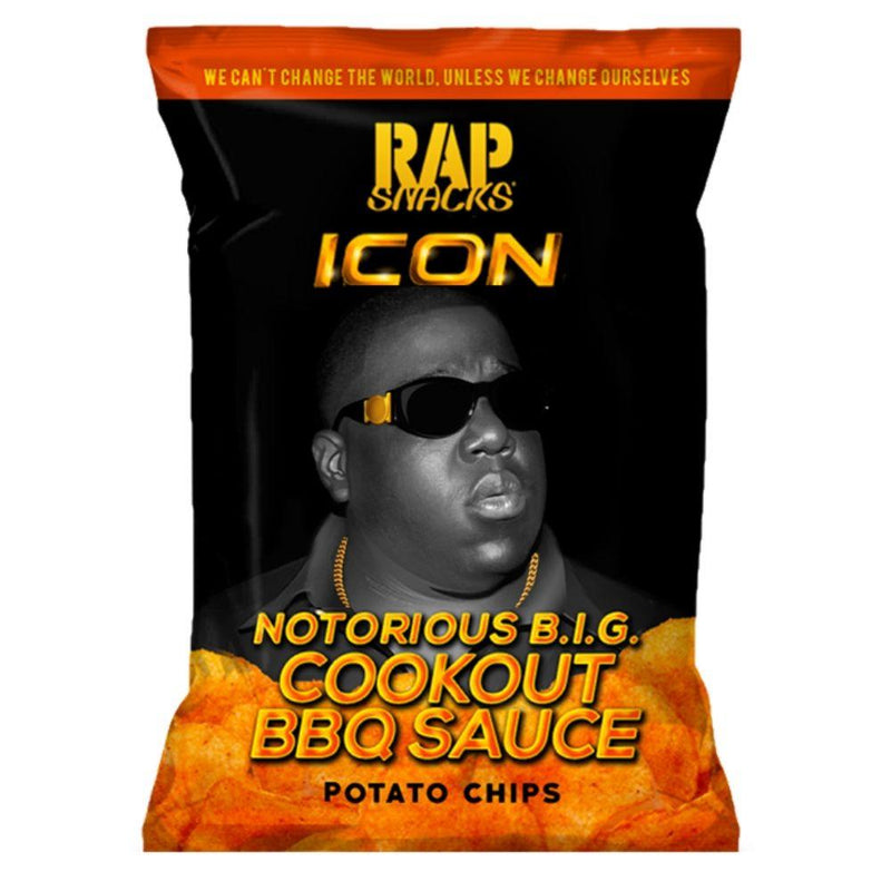 Rap Snacks Notorious B.I.G. Cookout BBQ Chips 2.75oz