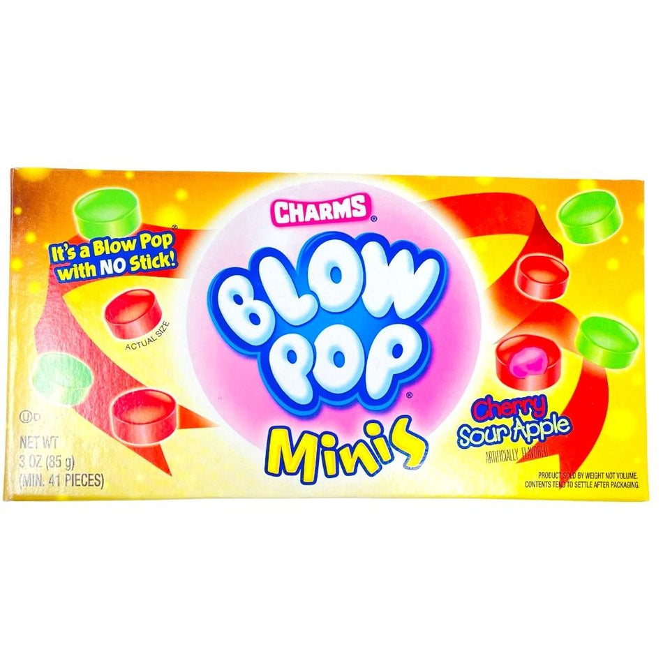 Charms Blow Pop Minis Christmas Theatre Pack 3oz - 12 Pack