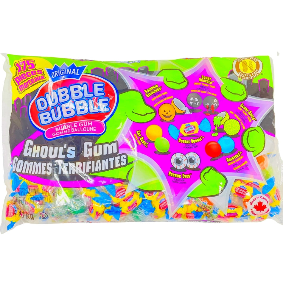Dubble Bubble Ghouls Gum 175ct - 1 Bag