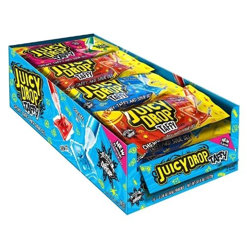Topps Juicy Drop Taffy Bazooka Candy Brands