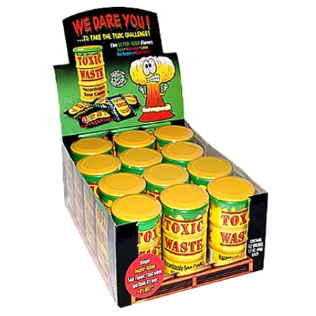 Toxic Waste Candy - Hazardously Sour Candy Drums - Wholesale Candy Toronto