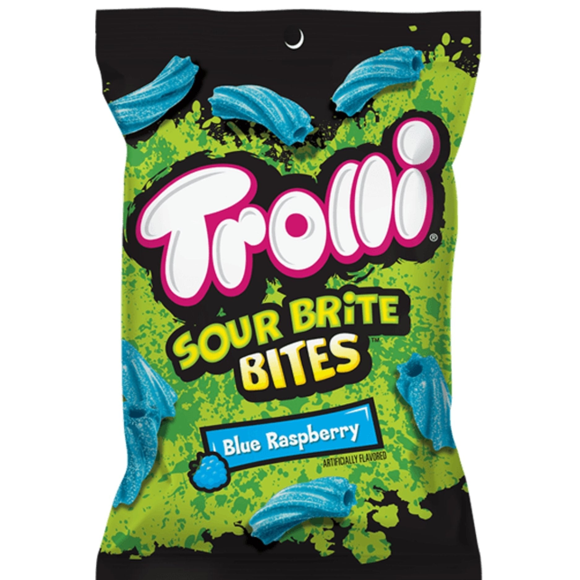 Trolli Sour Brite Bites Blue Raspberry 4oz  12 Pack