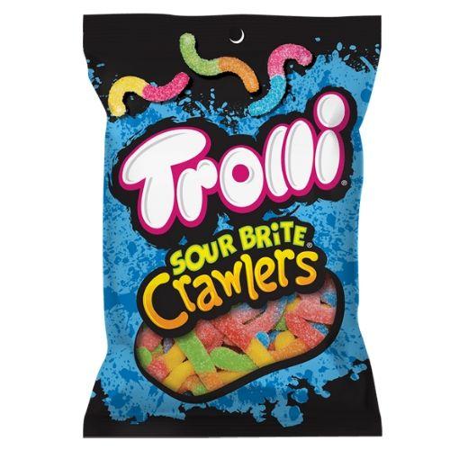 Trolli Sour Brite Crawlers 5oz  12 Pack