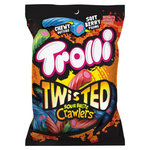 Trolli Sour Brite Crawlers Twisted  4oz
