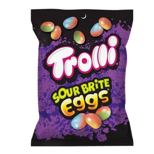Trolli Sour Brite Eggs 4oz  12 Pack